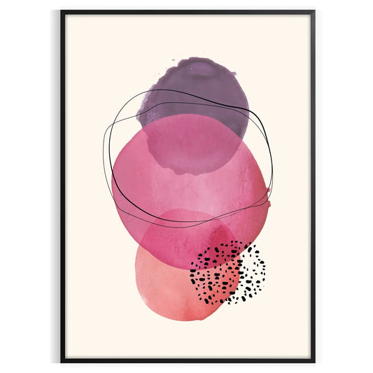 space boho print poster abstract designs unique wall art memorable gift room stunning artwork sizes A4 cm A0