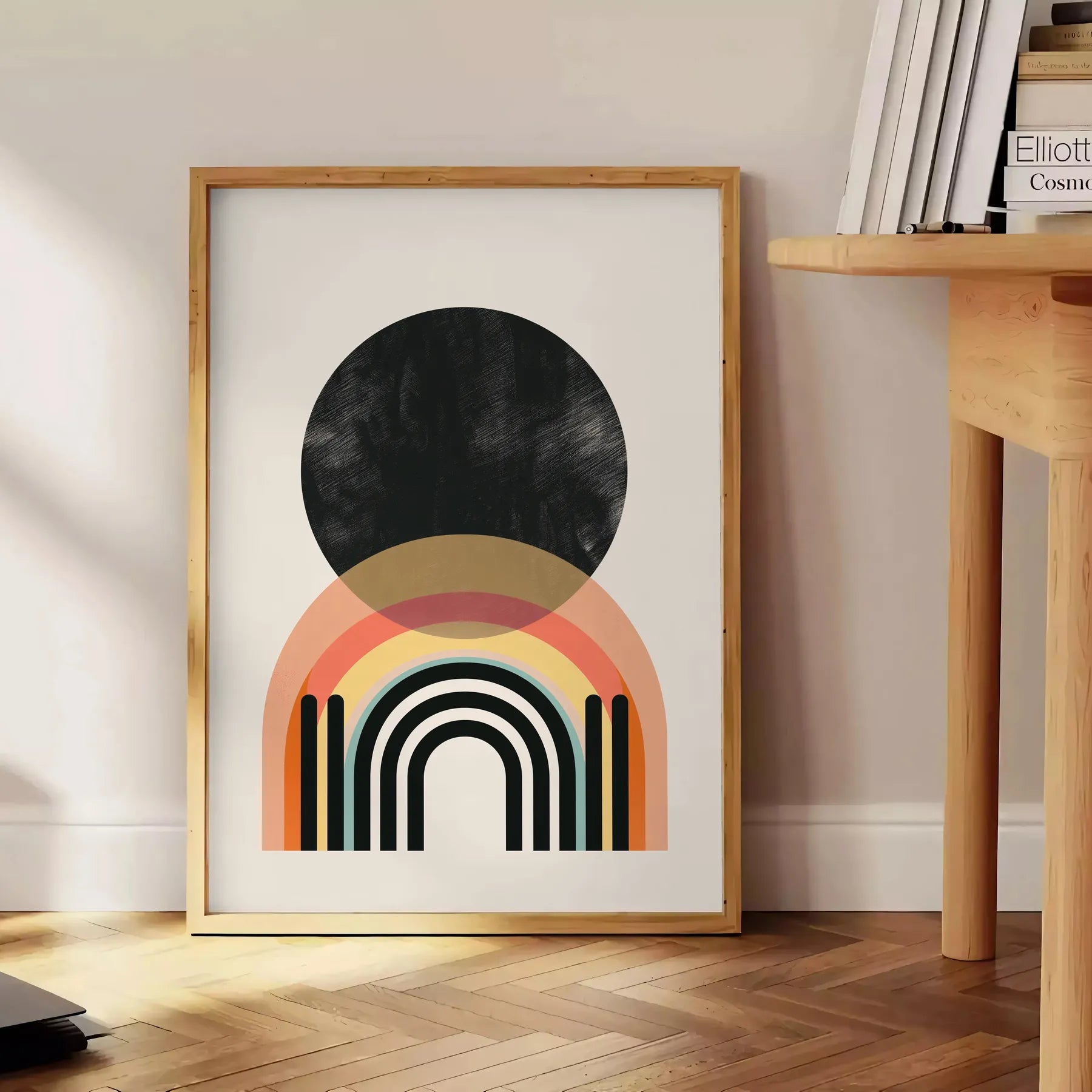 space boho wall art abstract designs standout poster thoughtful gift artwork unique touch decor unframed options print lover